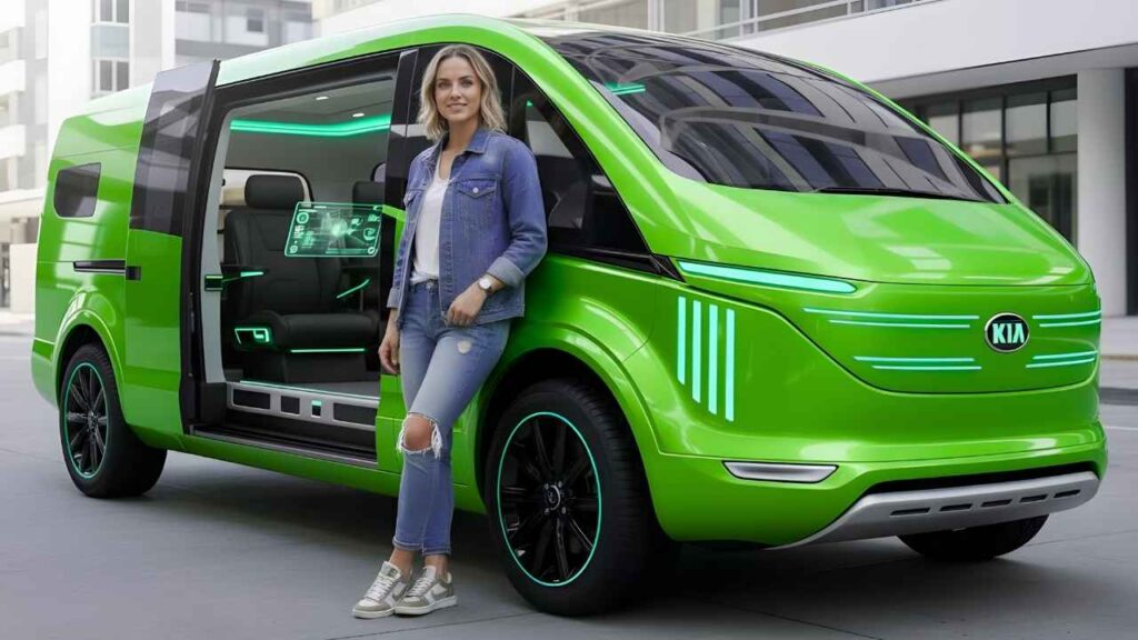2026 Kia Camper Van Revealed with Modern Design, Features, and Specs